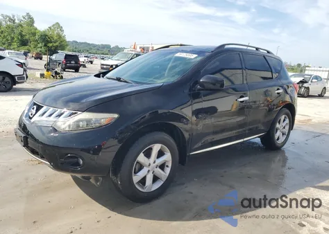 2009 Nissan Murano S z USA, uszkodzony, nr VIN JN8AZ18U29W009305